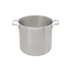 image of Browne USA 5723916 Thermalloy 16‑Qt Pot, 11" Dia x 9‑4/5" H, Stainless/Aluminum, Induction Ready