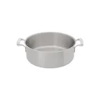 image of Browne USA 5724019 Brazier, 20‑Qt 15" Diameter Stainless Steel, Induction Ready – 1 Each