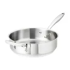 image of Browne USA 5724181 Thermalloy 3‑Qt Sauté Pan, 9‑1/2" Dia x 3" H Al Core Induction Ready No Cover