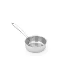 image of Browne USA 5724211 1 Qt Sauce Pan, 6.3" Dia x 2.4" H, SS/Al Core, Satin, Induction, Riveted, NSF