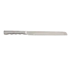image of Browne USA 573151 Meat Carving Knife, 13.5" Stamped, Steel Handle, Mirror, Serrated, 2.5 mm Thick