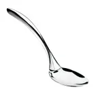 image of Browne USA 573173 - Eclipse Serving Spoon, 13" 18/8 Stainless Steel, Mirror, Tapered Stay‑Cool Handle