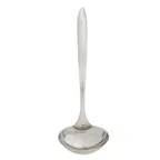 image of Browne USA 573270 Serving Ladle, 6-8 Oz, 14" Length, Tapered Handle, 18/8 Stainless Steel
