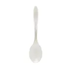 image of Browne USA 573280 Eclipse Serving Spoon – 10" Stainless Steel, Satin, Stay‑Cool Handle, 10" Length