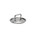 image of Browne USA 5734116 Pan Cover, 6-3/10" Steel Lid, Self‑Basting Rivet Handle, Fits 5734032, NSF