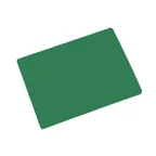 image of Browne USA 57361204 Plastic Cutting Board, 12" x 18" x 1/2", Green Poly, Dishwasher Safe, NSF