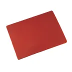 image of Browne USA 57361205 Plastic Cutting Board 12" x 18" x 1/2" Red Poly, Non‑Skid, NSF, Dishwasher Safe