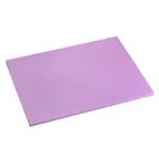 image of Browne USA 57361216 Plastic Cutting Board - 12" x 18" x 1/2" Purple PE, Dishwasher Safe NSF