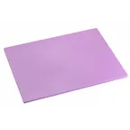 image of Browne USA 57361516 Cutting Board, 15" x 20" x 1/2", Purple PE, Non‑Skid, Dishwasher Safe NSF