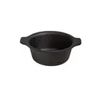 image of Browne USA 573762 16 oz Casserole, 6‑3/5" Dia Cast Iron, Black Non‑Stick, Oven Safe, PFOA/PTFE‑Free