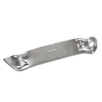 image of Browne USA 574078 Bottle Opener/Can Punch, 4" Nickel-Plated, Small‑to‑Medium Can Size – Bar Tool