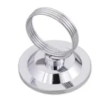 image of Browne USA 574107 Menu Card Holder, 2.3" Base x 2.5" Height, Nickel Base, Spring Wire, 1 Dozen