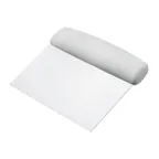 image of Browne USA 574379 Dough Cutter/Scraper – 6" x 3" Steel Blade, PP Handle, Heat‑Resistant 446°F, NSF