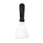 image of Browne USA 5744313 Griddle Scraper – 10" L, 3" Wide Steel Blade, 4.5" L x 3" W, Black Handle