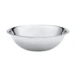image of Browne USA 574966 Mixing Bowl - 16Qt 17-5/8" Dia Rolled 0.5mm Steel Eco/Std 15-19Q 12-18" Top