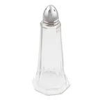 image of Browne USA 575182 Salt & Pepper Shaker, 1 Oz, 4½" H × 2" W Tower, Glass, Chrome-Plated Top – 1 Dozen