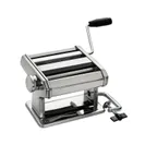 image of Browne USA 575205 Pasta Machine 7-1/2" x 7-1/2" x 5" Countertop Manual Rollers S/J Blades Stainless