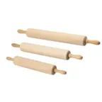 image of Browne USA 575213 Rolling Pin – 13", 3-1/2" Wood Handle, 2-3/4" Barrel, Bearing, 2" Diameter