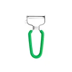 image of Browne USA 575430 Y Peeler 2" Steel Scalpel Blade with Protector Side Cutter TPE Handle Smooth Edge