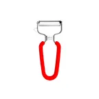 image of Browne USA 575431 Peeler, 2" Dual Serrated Blade with Protector Side Cutter, TPE Handle, Steel Blade