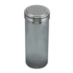 image of Browne USA 575675 Dredge, 22‑Oz Stainless Steel Shaker, 2‑3/4" Dia x 7‑1/2" H, Lid, 1.9 mm Holes
