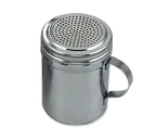 image of Browne USA 575699 Dredge Shaker, 12‑22 oz, 2‑3/4" Dia × 3‑7/8" H, Steel, 1.9 mm Holes, Handled