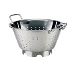 image of Browne USA 575950 Colander, 7-Qt 12¾” Diameter, Bottom, Handles, Footed Base, Stainless Steel
