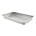 image of Browne USA 5781112 Table Pan, 8.2 Qt, 20-3/4" L x 12-3/4" W x 2-1/2" Deep, 24-Gauge 18/8 Stainless