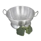 image of Browne USA 5811616 Aluminum Colander, 15‑Qt, 16" Diameter x 7¼" Deep