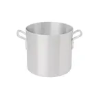 image of Browne USA 5813112 Thermalloy 12‑Qt Stock Pot, 9.8" x 9.3" Aluminum, Handles, NSF, Gas/Electric