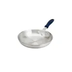 image of Browne USA 5813807 Fry Pan, 7" Dia x 1‑3⁄10" Aluminum, Handle, Blue Silicone Sleeve to 572°F, NSF