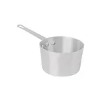 image of Browne USA 5813901 Sauce Pan,1‑1/2 Qt 5‑4/5" Dia x 3‑4/5" H,Tapered Al,Riveted,No Cover,Multi‑Fuel
