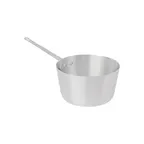 image of Browne USA 5813907 Thermalloy 7-Qt Sauce Pan 10.5" x 5-7/10" Tapered Aluminum Riveted Handle