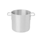 image of Browne USA 5814112 Thermalloy 12‑Qt Stock Pot, 9‑4/5" x 9‑3/10" Aluminum, 2‑Gauge, NSF MultiFuel
