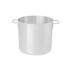image of Browne USA 5814140 Thermalloy 40‑Qt Stock Pot, 14‑1/2" x 14‑1/4", 2‑Gauge Aluminum, Handles, NSF