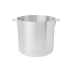 image of Browne USA 5814180 Thermalloy Stock Pot, 80 Qt, 18‑4/5" x 16‑7/10", Aluminum, NSF