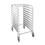 image of Browne USA 589110 Aluminum Bun Pan Rack, 10 Pan Capacity, 26x20.25x44.5, End Loading, Knocked Down