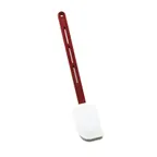 image of Browne USA 71778 Scraper Spatula, 16.3" Length, Red Handle, Silicone Blade, Heat to 500°F (260°C)