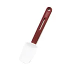 image of Browne USA 71782 Spoonula, 10.5" Red Handle, Silicone Blade, Polypropylene Grip, High Heat to 500°F