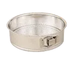 image of Browne USA 746073 Springform Pan, 9-1/4" Dia x 2-1/2" Deep, Tin‑Plated Steel, Uncoated