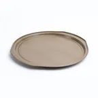 image of Browne USA 746274 Pizza Pan 14"x13"x0.5" Steel Non‑Stick Wave 500°F Heat‑Resistant Dishwasher Safe