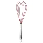 image of Browne USA 74697005 Specialty Whisk, 10" Stainless, Non‑Stick Coating, 425°F, Wires, Sealed Cap