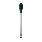 image of Browne USA 74708602 Tongs, 9.5" Black Silicone‑Tip, Heat‑Resistant 575°F, Push/Pull Lock