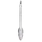 image of Browne USA 747304 Fry Tongs, 14‑16" Locking, Hanging Hook, 18/10 Stainless Steel, Non‑Coated Handle