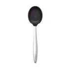 image of Browne USA 74737802 Piccolo 8" Serving Spoon, Black Silicone, Heat‑Resistant 425°F, Dishwasher Safe