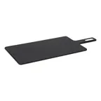 image of Browne USA 74791502 Rect Wood 18" x 7½" Hdl HeatResist 175°C/350°F NonPorous Dishwash Safe Slate