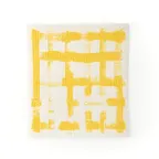 image of Browne USA 747935 CUISIPRO Small Bar Towel, 7.87×6.7 in, 0.2 cm, Yellow Stripe, 100% Biodegradable, Dishwasher Safe
