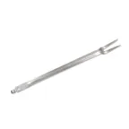 image of Browne USA 85946 Fork, 21" Reinforcement Rib, 2.0 mm Hook Handle, Stainless Steel Satin