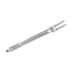 image of Browne USA 85949 Fork – 15" Reinforcement Rib, 2.0 mm Hook Handle, Stainless Steel Satin