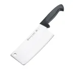image of Browne USA PC1216 - 6" Stainless Steel Cleaver Knife, Black ABS Handle, NSF